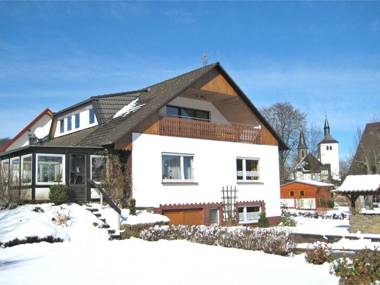 Cosy apartment in the Teutoburg Forest with a covered balcony