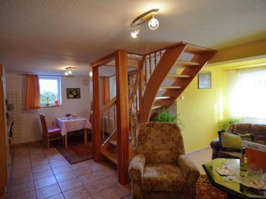 Holiday Home in Neustadt am Rennsteig with Pond