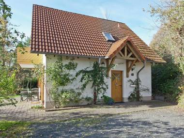 Holiday home in the Knüllgebirge with balcony garden and lovely view