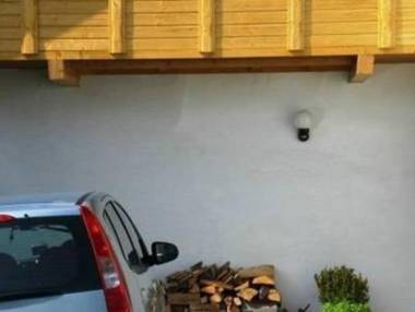 Modern apartment in Lechbruck with private terrace and outside entrance