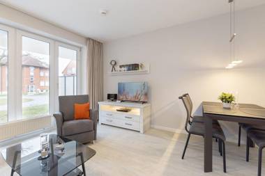 Ferienwohnung Wellenrauschen mit Terrasse im Kaiserhof 4