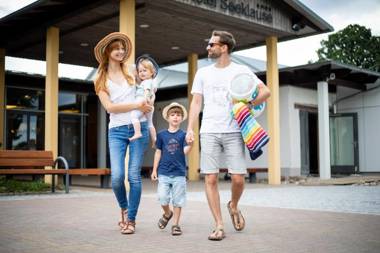 Familien Wellness Hotel Seeklause mit großem Abenteuerspielplatz "Piraten-Insel-Usedom"