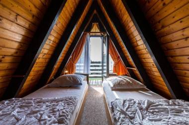 Ferienwohnpark Immenstaad am Bodensee Nurdachhaus Typ 7 ND 30