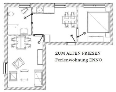 Ferienwohnung Zum alten Friesen ENNO