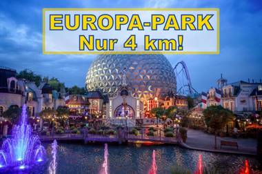 Hotel SunParc - SHUTTLE zum Europa-Park Rust 4km & Rulantica 2km