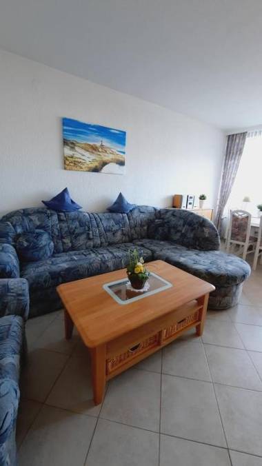 Kleine Möwe Fewo mit zwei separaten Schlafzimmern