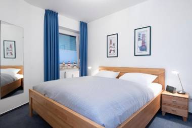 Ferienwohnung Dünenblick mit Balkon im Haus Belvedere