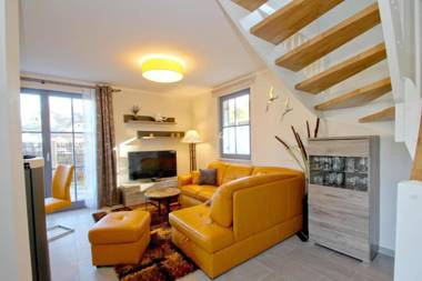 Ferienhaus Stranddistel Haus Terrasse Garten eigene Sauna