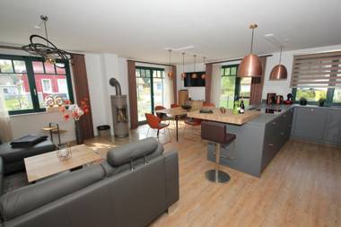 Ferienhaus Seehund Haus Terrasse Garten eigene Sauna