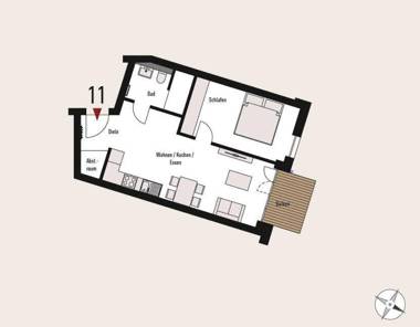 Baabe Villen Ensemble FeWo 11 Blau