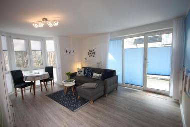 Ferienwohnung Strandpieper 4 mit Balkon