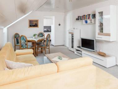 Bright and modern apartment in the northern Black Forest with balcony and use of the garden