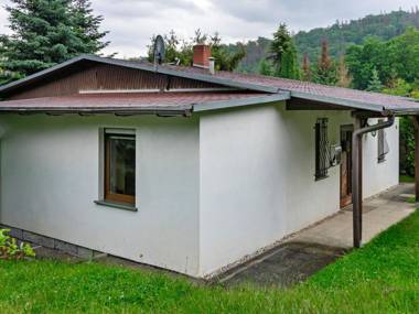 Stylish holiday home in the Harz forest setting terrace fireplace garden detached