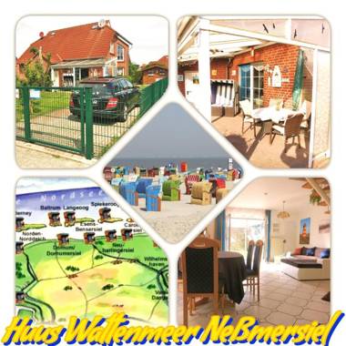 Huus Wattenmeer in Neßmersiel an der Nordsee