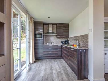 Villa with bubble bath solarium and fireplace by a reservoir