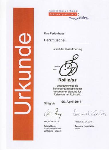 Ferienhaus - Herzmuschel