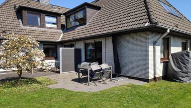 Strandnahe Ferienwohnung Duhnen - Garten Strandkorb 4 Personen