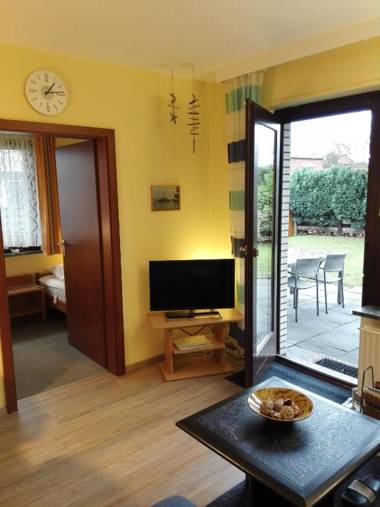 Strandnahe Ferienwohnung Duhnen - Garten Strandkorb 4 Personen