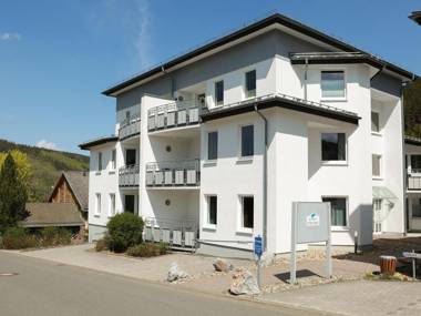 Modern apartment in Willingen with underground parking balcony and a fantastic view