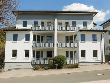 Modern apartment in Willingen with underground parking balcony and a fantastic view
