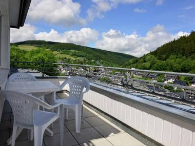 Holiday home in the centre of Willingen - balcony and lovely view of the town