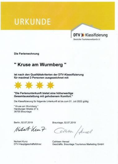 FeWo Kruse am Wurmberg