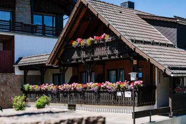 weißer Hirsch im Haus Sabine