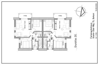 Südstrandhus Urlaub mit Hund Wohnung 3 oben