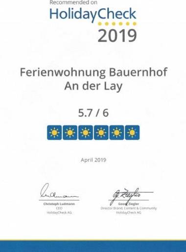 Bauernhof & Ferienwohnung An der Lay