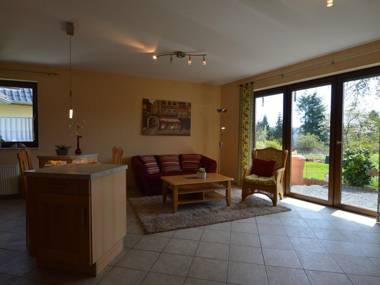 Cushy Apartment in Nohn with Terrace Garden BBQ Heating