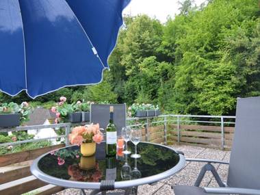Spacious apartment in Weser Uplands with garden
