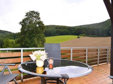 Spacious apartment in Weser Uplands with garden