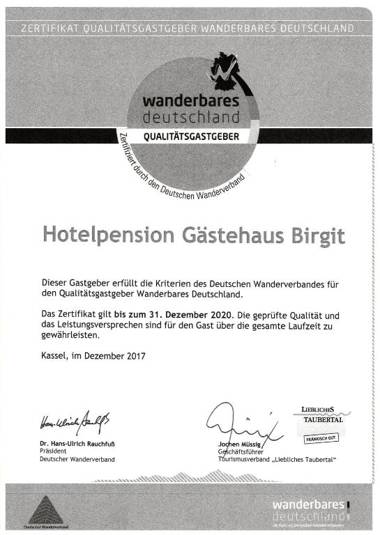 Hotelpension Gästehaus Birgit