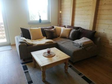 Panoramic view Apartment in Kurort Brotterod with Sauna