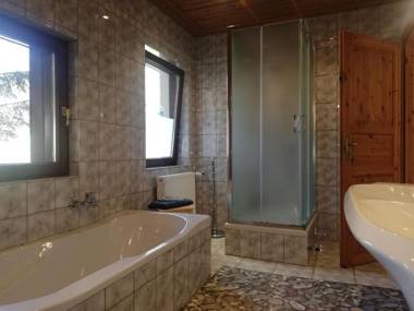 Panoramic view Apartment in Kurort Brotterod with Sauna