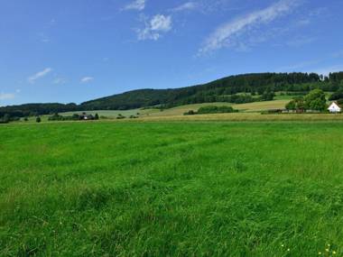 Large apartment in the Hochsauerland region in a quiet location with garden and terrace