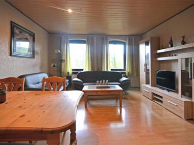 Apartment in the western part of the Sauerland on a farm with alpacas and horses