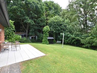 Farm holiday home in Damshagen with garden seating and sauna