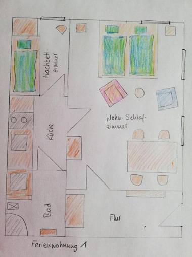 Alte Stellmacherei - Ferienwohnung 1
