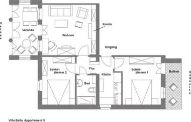 Villa Bella 1_ Reihe mit Meerblick