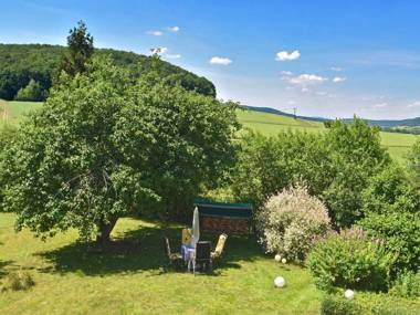 Sophisticated holiday home in Thuringia with sunroom garden and terrace