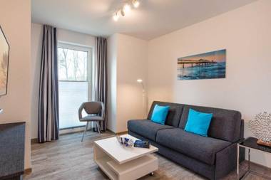 Terrassenwohnung "Kliffgarten" - Oase am Haff