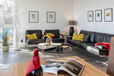 Appartement "Kliffkante" mit Penthouseflair - Oase am Haff
