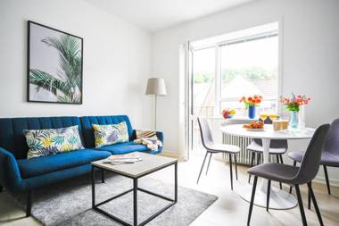 Bright 1-bedroom apartment in the heart of Roskilde