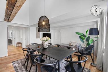 Amazing apartment with a roof-top terrace in the heart of Copenhagen