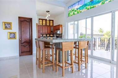 Mountain top ocean view mansion great for parties