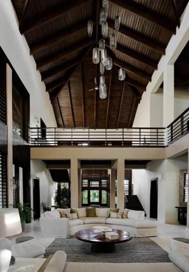 Ocean view villa with golf front at exclusive beach resort