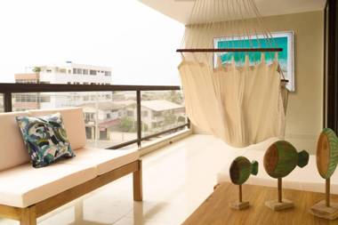 Chipipe Salinas Beachfront Apartment w Parking No elevator