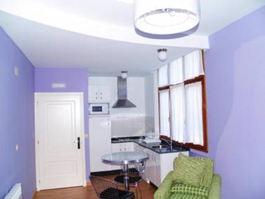 One bedroom appartement with shared pool enclosed garden and wifi at San Antolin de Ibias