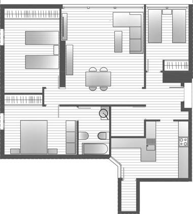 ApartUP Opera Tower View